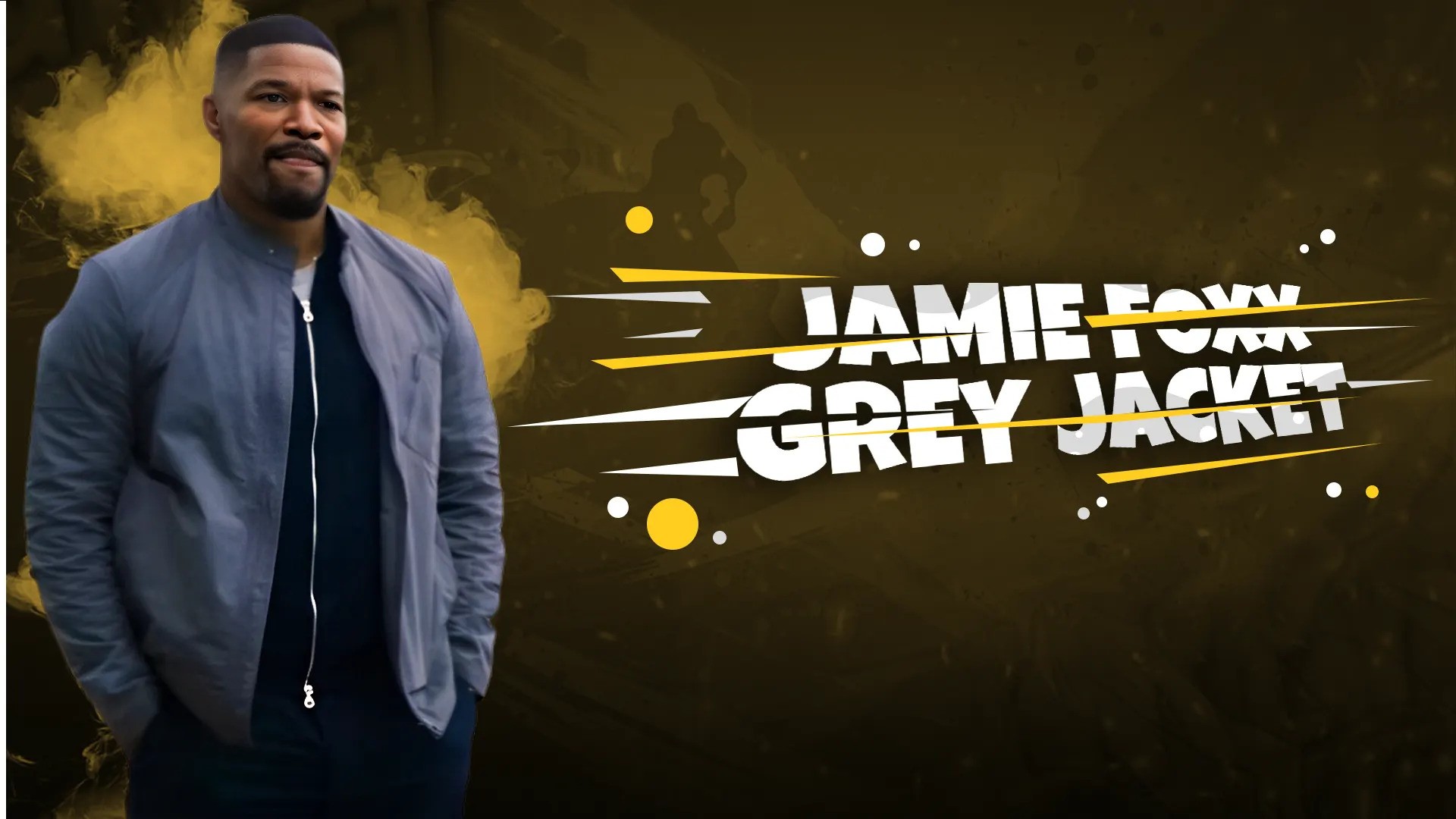 Jamie Foxx Grey Jacket