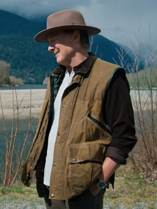 Everett Reid Virgin River S06 Brown Vest