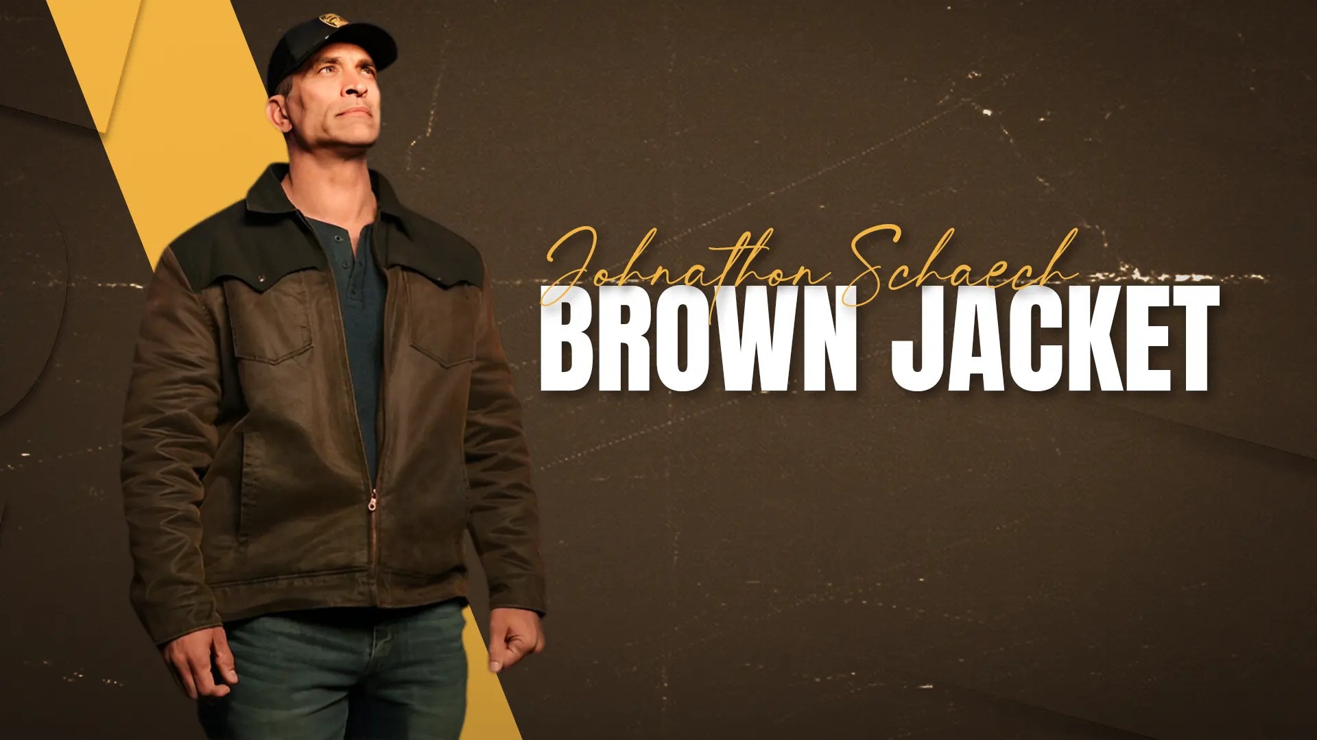 Johnathon Schaech Brown Jacket