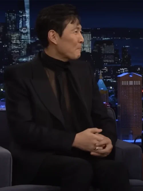 Lee Jung-jae The Tonight Show Black Blazer