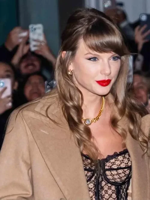 NYC Taylor Swift Beige Coat