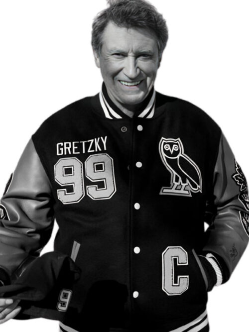 Gretzky October’s Very Own x The Great One OVO Varsity Jacket