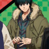 Sakamoto Days S01 Yoichi Nagumo Green Trench Coat