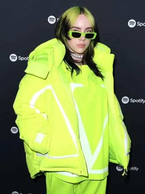 Billie Eilish Hooded Puffer Jacket