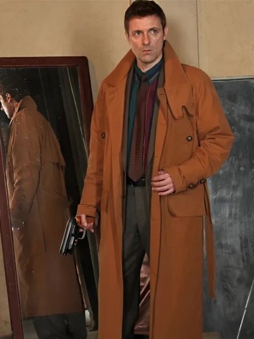 Blade Runner 1982 Rick Deckard Brown Wool Coat