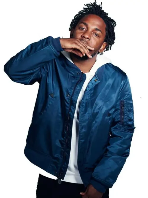 Kendrick Lamar Satin Bomber Jacket