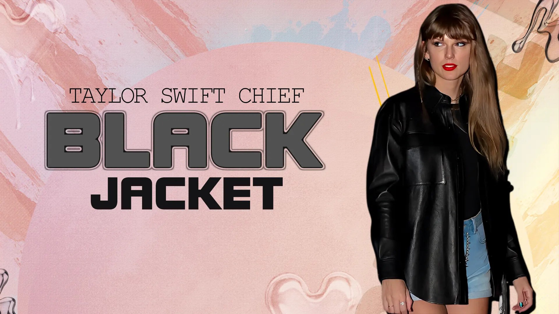 Taylor Swift Chief black jacket