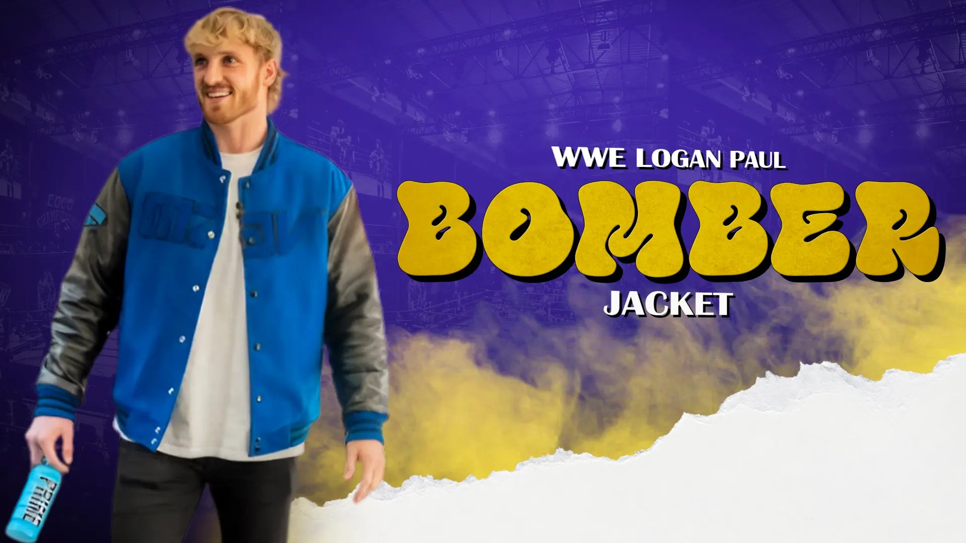 WWE Logan Paul Bomber Jacket