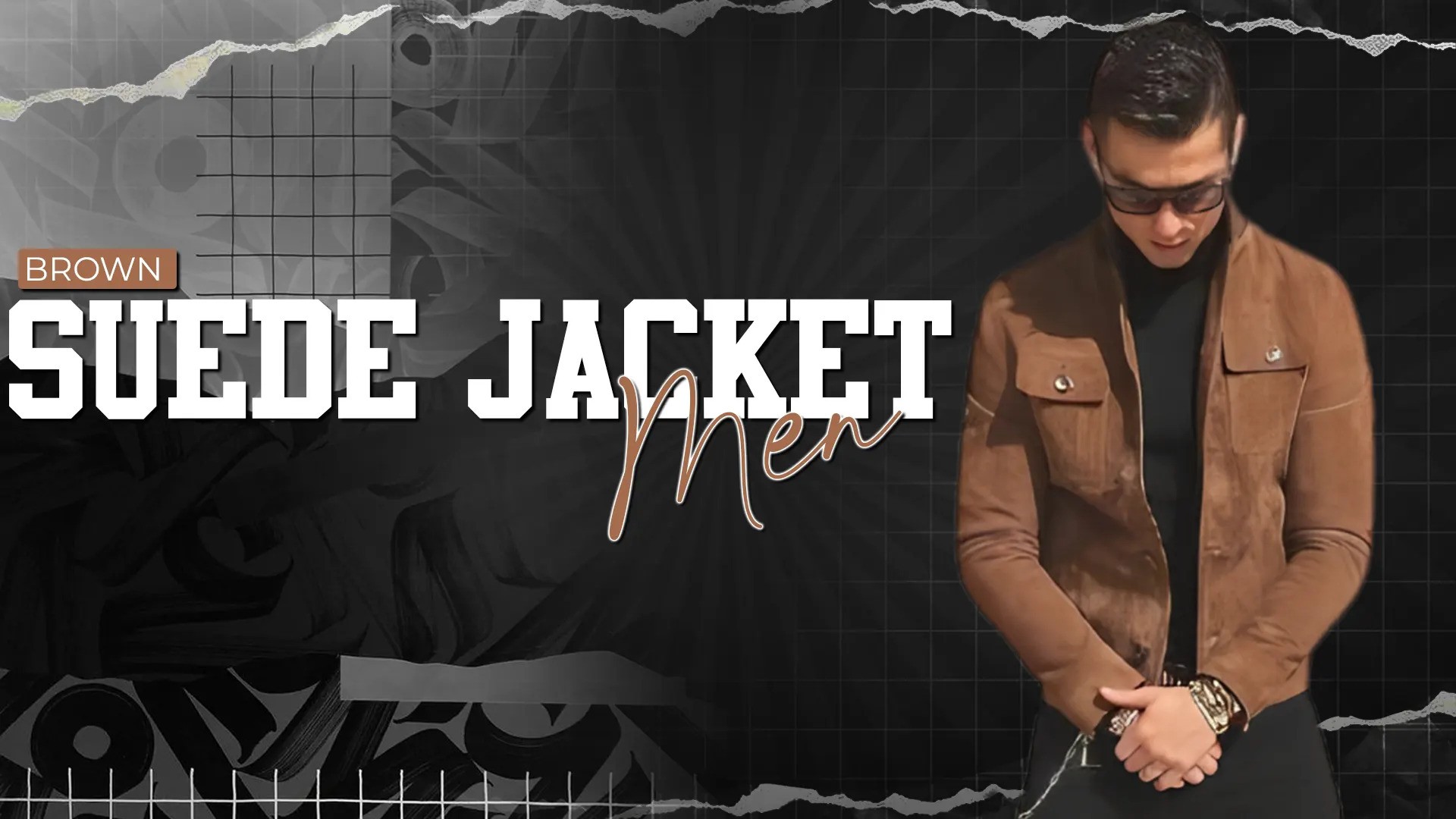 brown suede jacket men